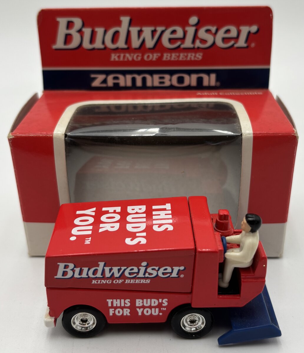 White Rose Collectibles 1:50 Budweiser Zamboni EX/Box