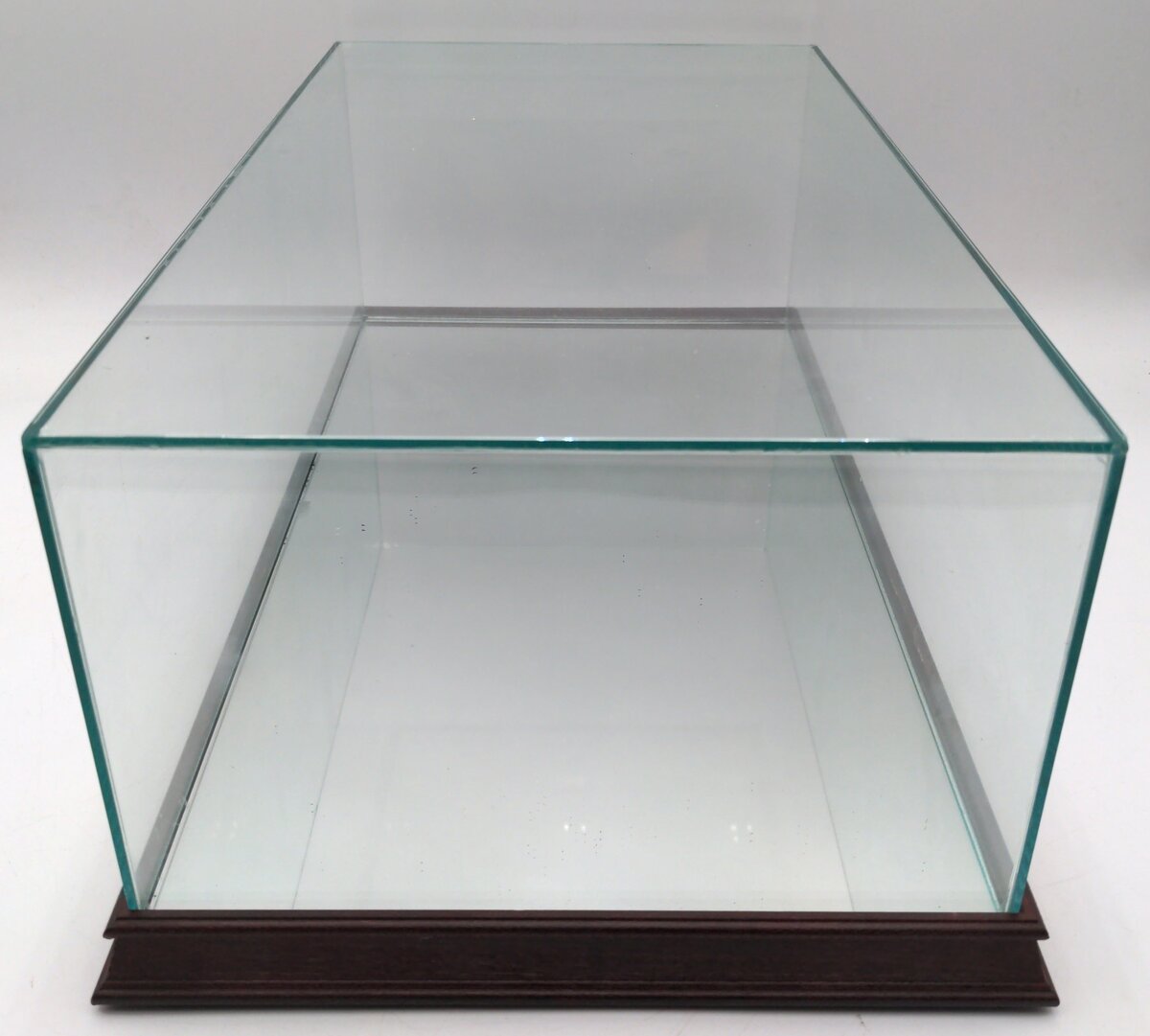Wooden Glass Case W/ Mirror VG