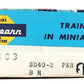 Athearn 4403 HO Burlington Northern SD40-2 Powered Diesel Locomotive #6784 EX/Box