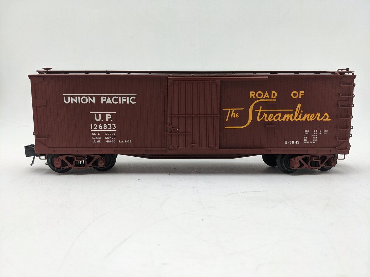Atlas 151-8319 O Union Pacific USRA 40' Wood Boxcar #126833 (3 Rail) EX