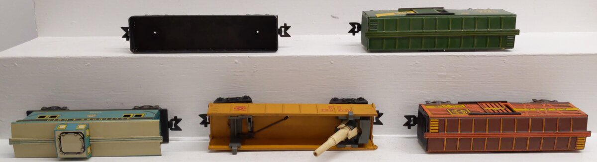 Marx O Gauge Vintage Freight Cars #13549,2824,C518,1950,254000 [5] VG