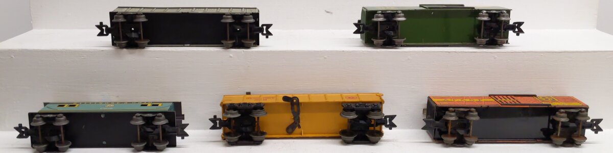 Marx O Gauge Vintage Freight Cars #13549,2824,C518,1950,254000 [5] VG