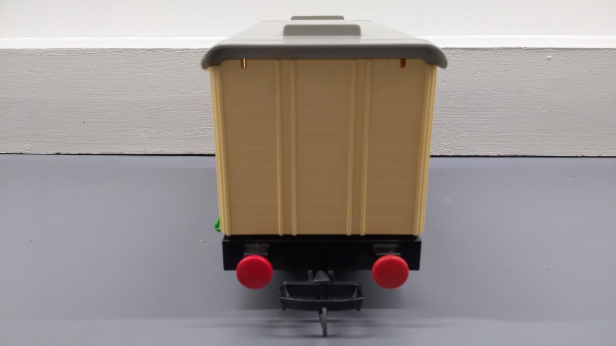Playmobil 7616 G Scale Box Car w/ Mountains & Mountain Bike Decoration EX