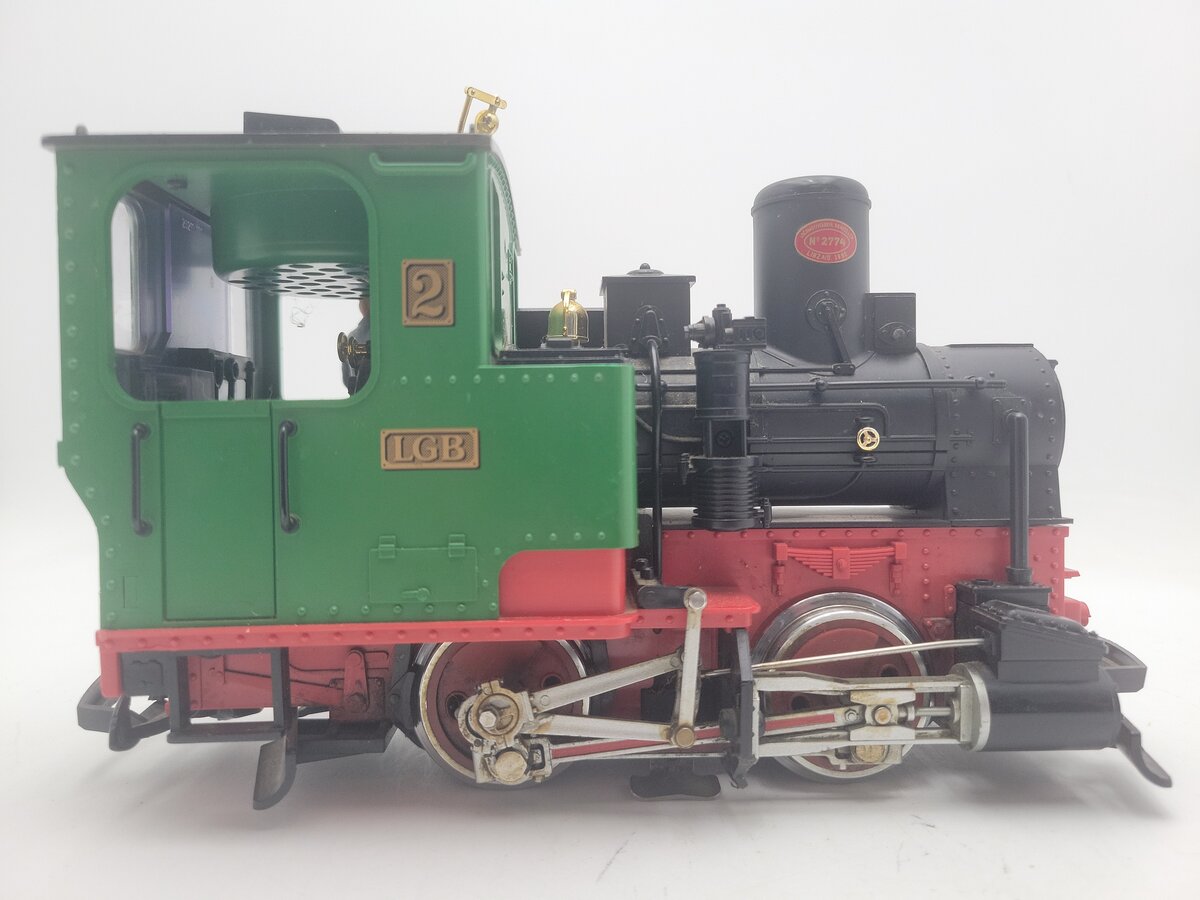 LGB 2774 G Scale Steam Engine Locomotive  #2 EX