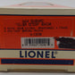 Lionel 6-19290 O Gauge Seaboard Silver Meteor 6464 Boxcar #6464-297 EX/Box
