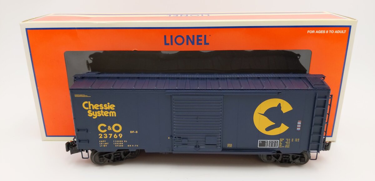Lionel 6-27214 O Gauge Chessie System PS-1 Boxcar #23769 EX/Box