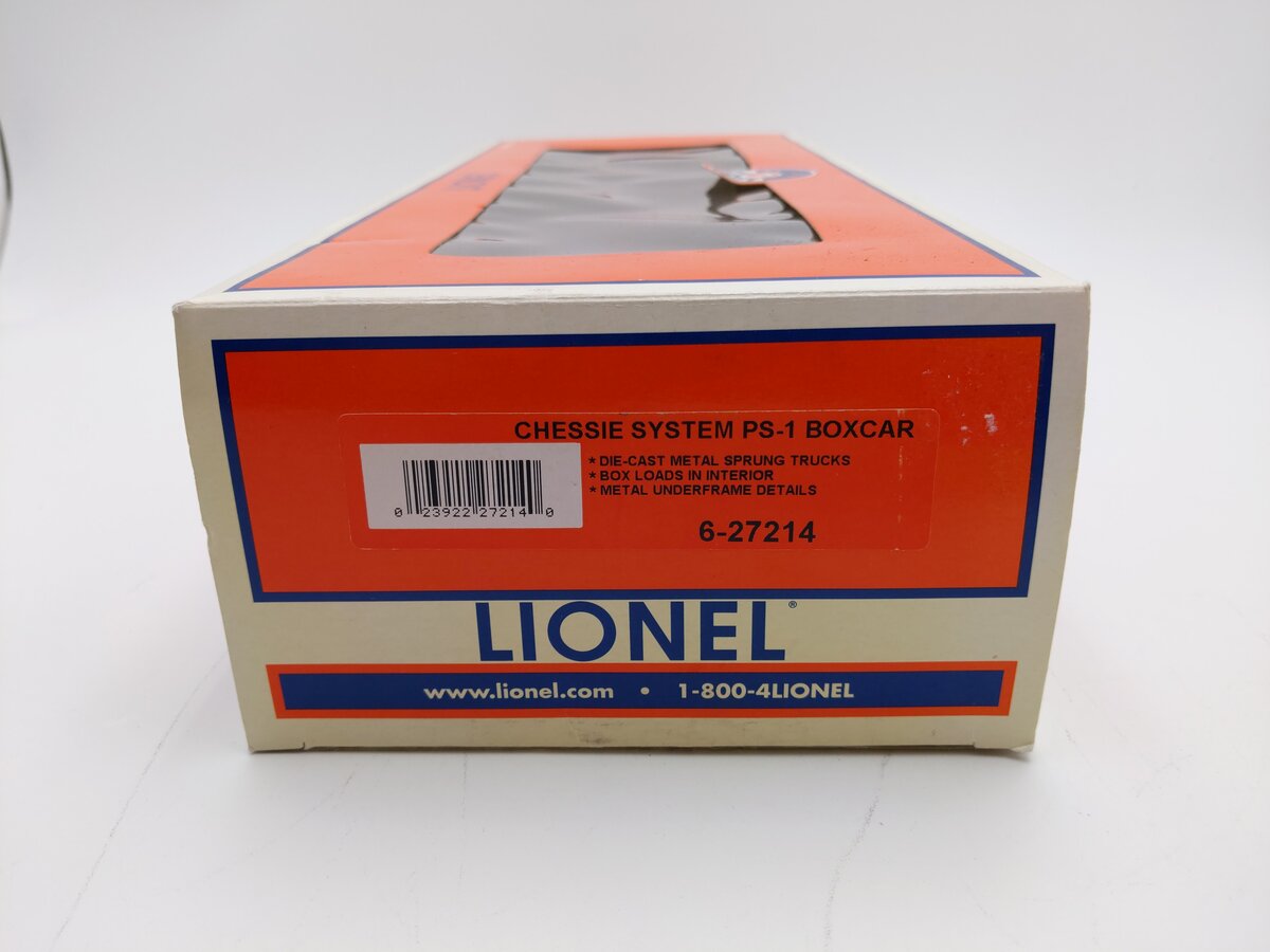 Lionel 6-27214 O Gauge Chessie System PS-1 Boxcar #23769 EX/Box
