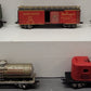 Marx O Gauge Vintage Freight Cars #254000,256,1950,9100,3550 [5] VG