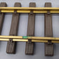 LGB G Gauge Assorted Brass Straight Track Sections [5] VG