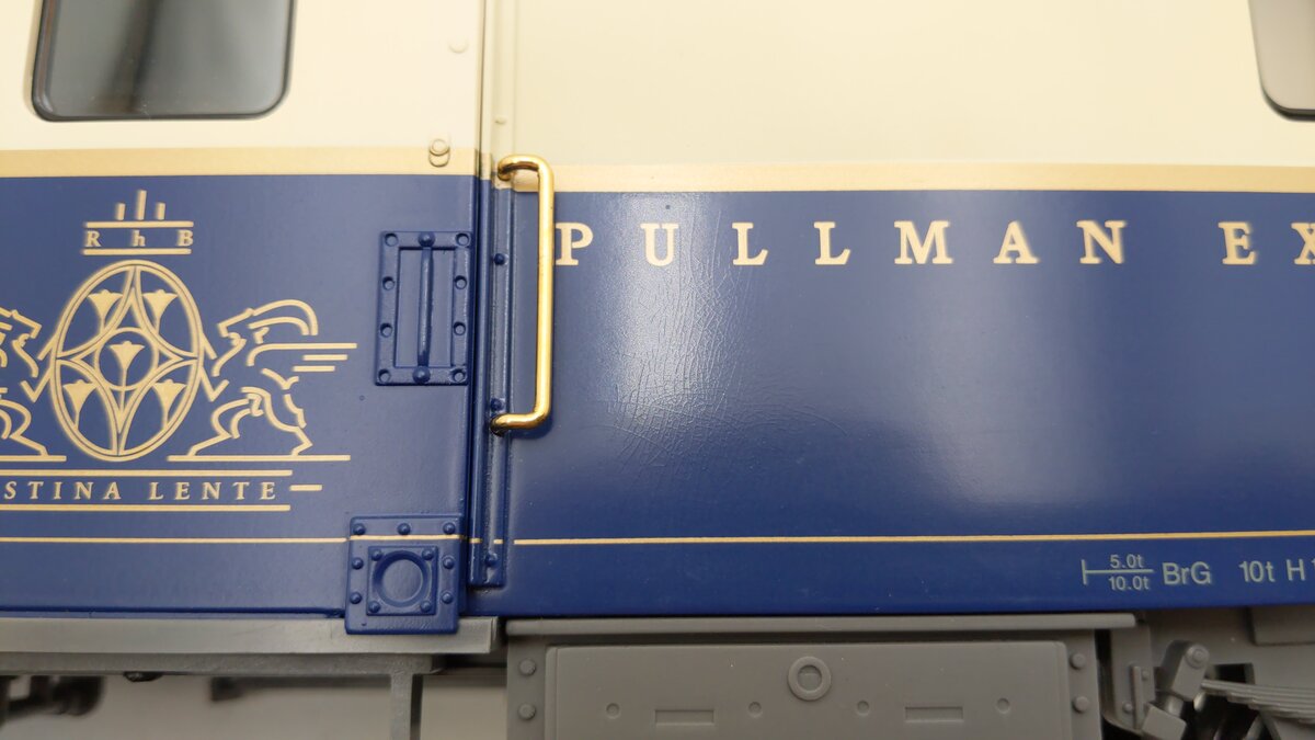 LGB 40840 G Scale Alpine Express Baggage Car #4062 (Metal Wheels) EX/Box