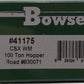Bowser 41175 HO CSX/WM 10-Ton 3-Bay Hopper Executive Line #830071 LN/Box