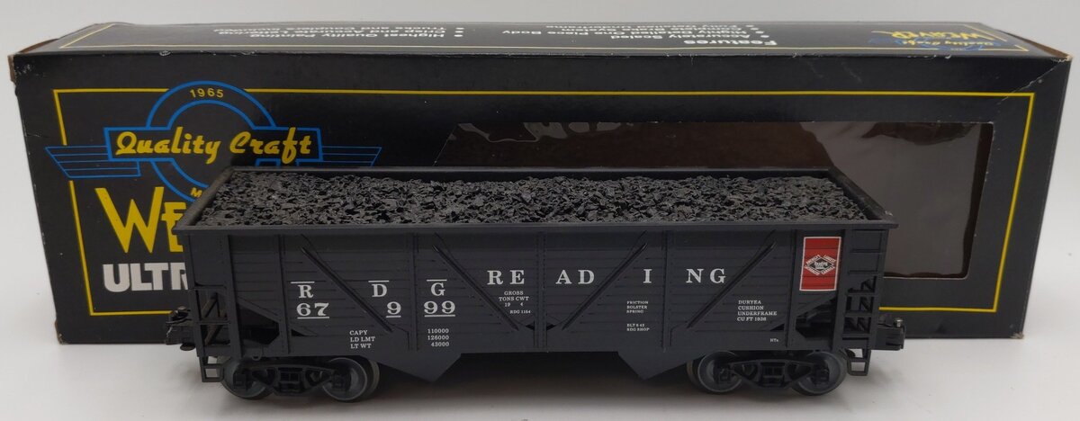 Weaver U16006D O Gauge Reading Hopper #67999 (3 Rail) EX/Box