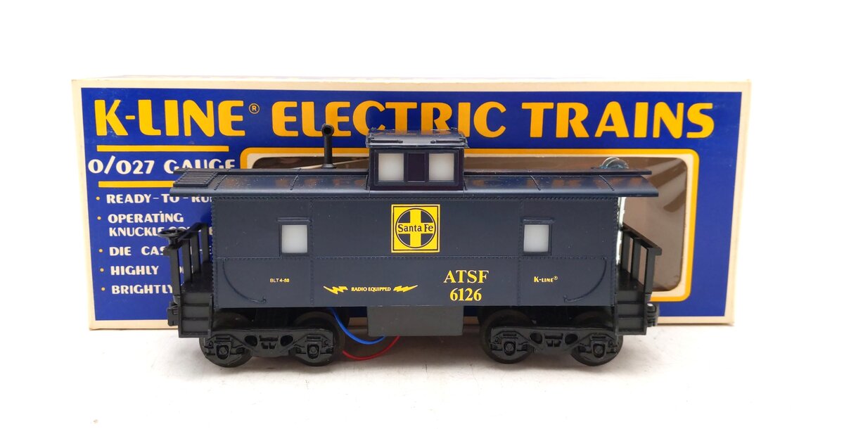 K-Line K-6126 O ATSF Caboose NIB