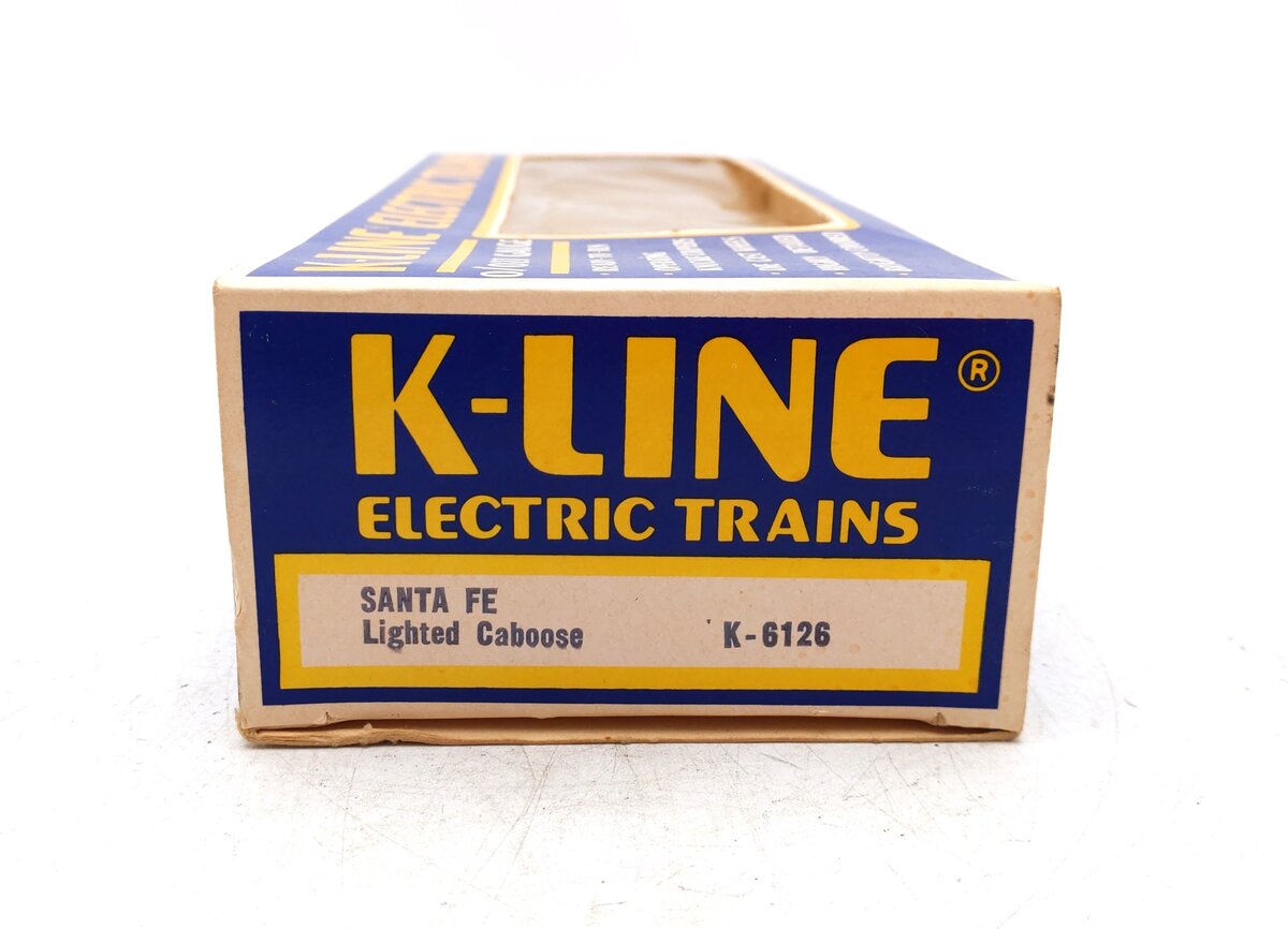 K-Line K-6126 O ATSF Caboose NIB