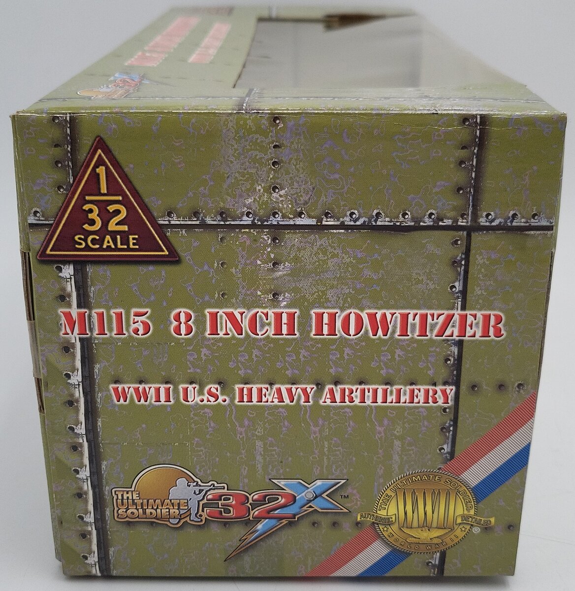 The Ultimate Soldier 99353 1:32 Military M115 8 Inch Howitzer US Heavy Artillery EX/Box