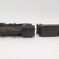 HO Scale Brass Unlettered 2-8-2 Steam Locomotive w/ James & Ohio Tender - Custom VG
