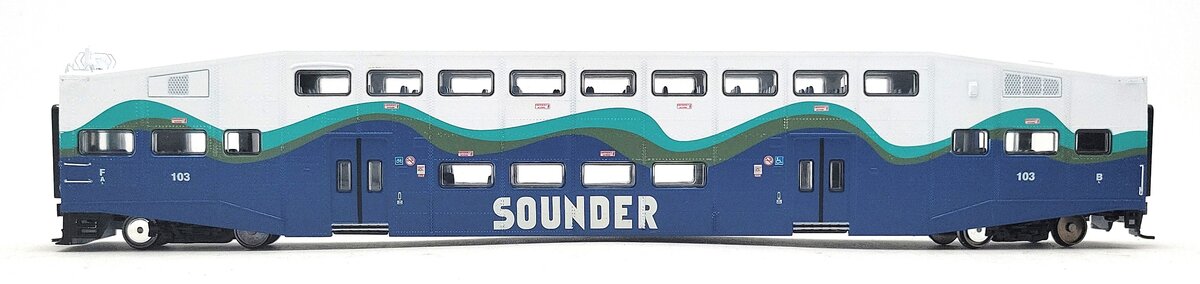 Athearn 25512 HO Scale Sounder Bombardier Cab #103 LN