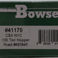 Bowser 41170 HO CSX/NYC 100-Ton 3-Bay Hopper Executive Line #483845 LN/Box