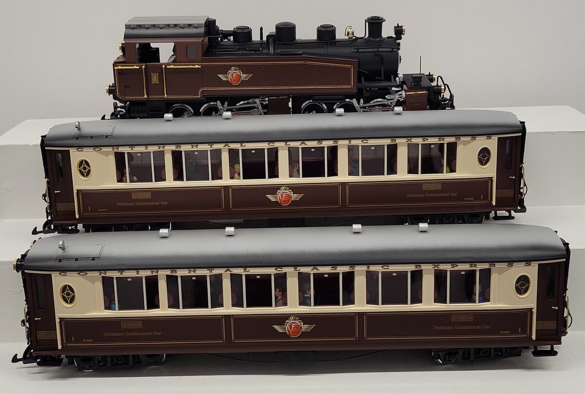 LGB 72700 G Scale Continental Classic Express Steam Starter Set LN/Box