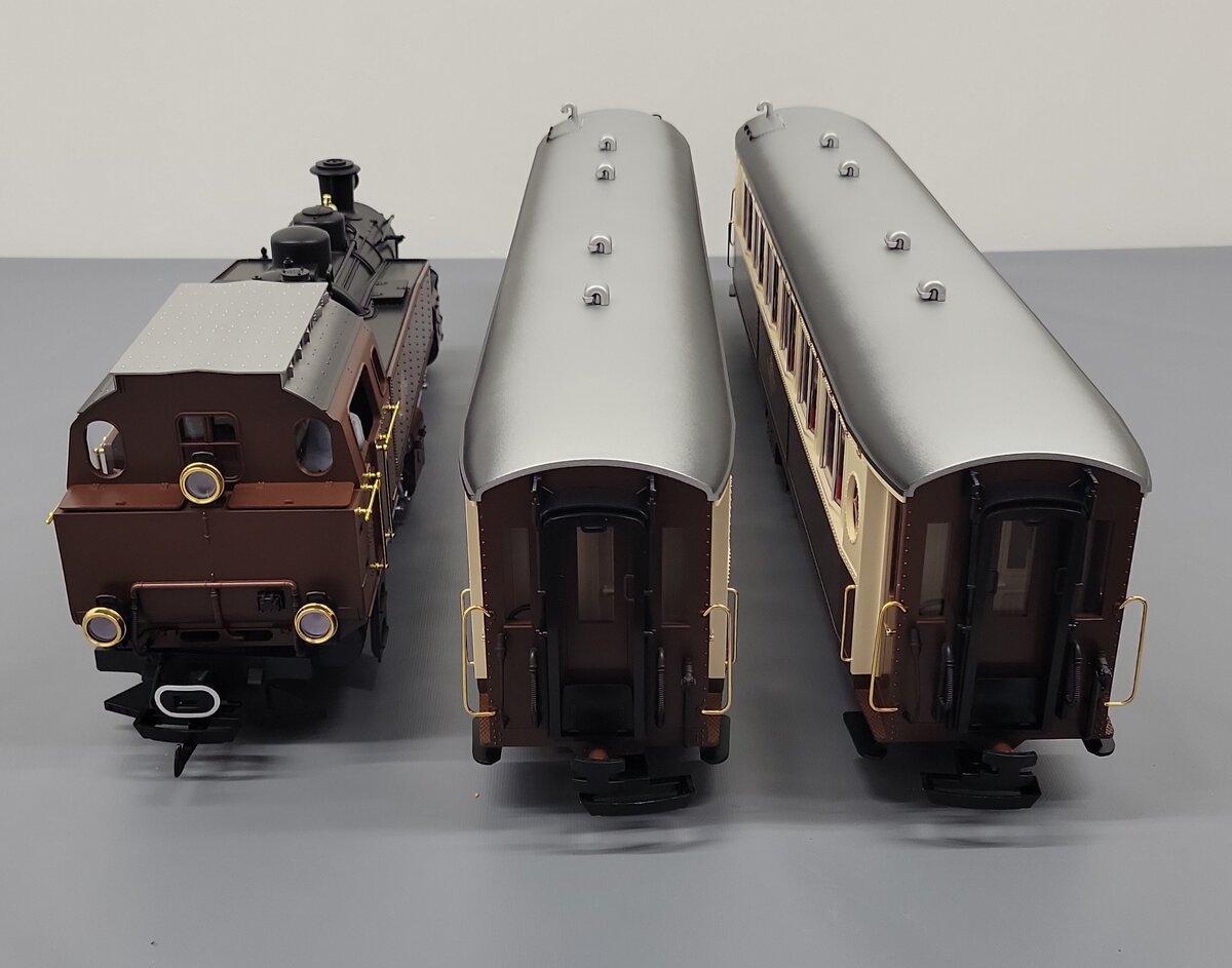 LGB 72700 G Scale Continental Classic Express Steam Starter Set LN/Box