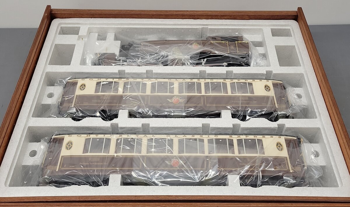LGB 72700 G Scale Continental Classic Express Steam Starter Set LN/Box