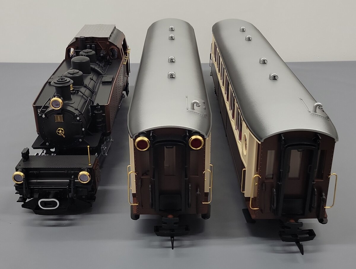 LGB 72700 G Scale Continental Classic Express Steam Starter Set LN/Box