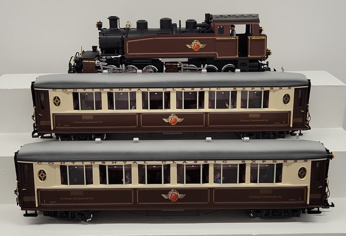 LGB 72700 G Scale Continental Classic Express Steam Starter Set LN/Box