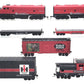 Athearn HO Scale Custom IH "McCormick Farmall" Diesel Loco & Freight Car set