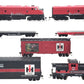 Athearn HO Scale Custom IH "McCormick Farmall" Diesel Loco & Freight Car set