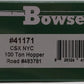 Bowser 41171 HO CSX/NYC 100-Ton 3-Bay Hopper Executive Line #483781 LN/Box