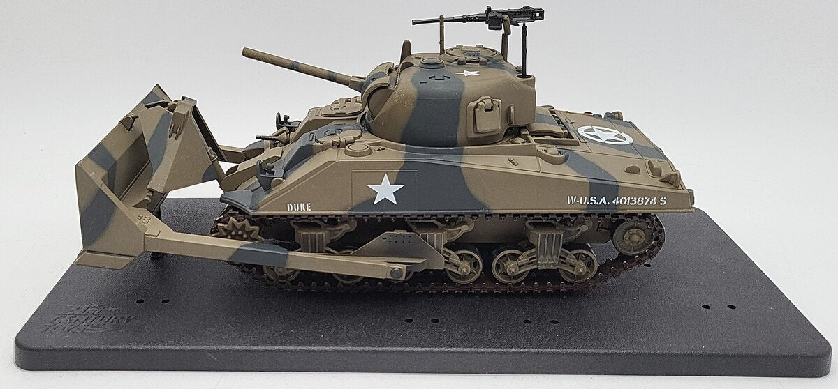 21st Century 99352 1:32 M4A3 Sherman Dozer WWII U.S. Tank EX/Box
