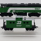 Life Like 8675 HO Burlington Northern F40 Diesel Locomotive w/Caboose LN/Box
