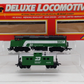 Life Like 8675 HO Burlington Northern F40 Diesel Locomotive w/Caboose LN/Box