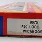 Life Like 8675 HO Burlington Northern F40 Diesel Locomotive w/Caboose LN/Box