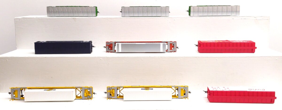 Athearn & Roundhouse HO Scale Assorted Freight Cars [9] VG