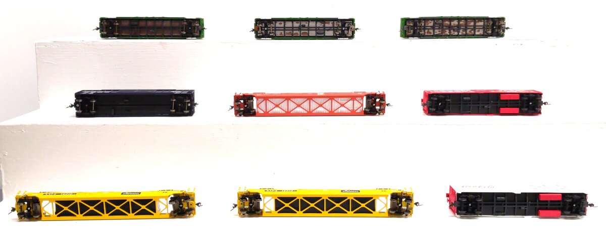 Athearn & Roundhouse HO Scale Assorted Freight Cars [9] VG