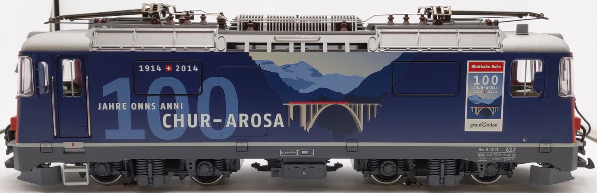 LGB 28440 G Scale RhB Electric Locomotive Ge 4/4 II EX/Box