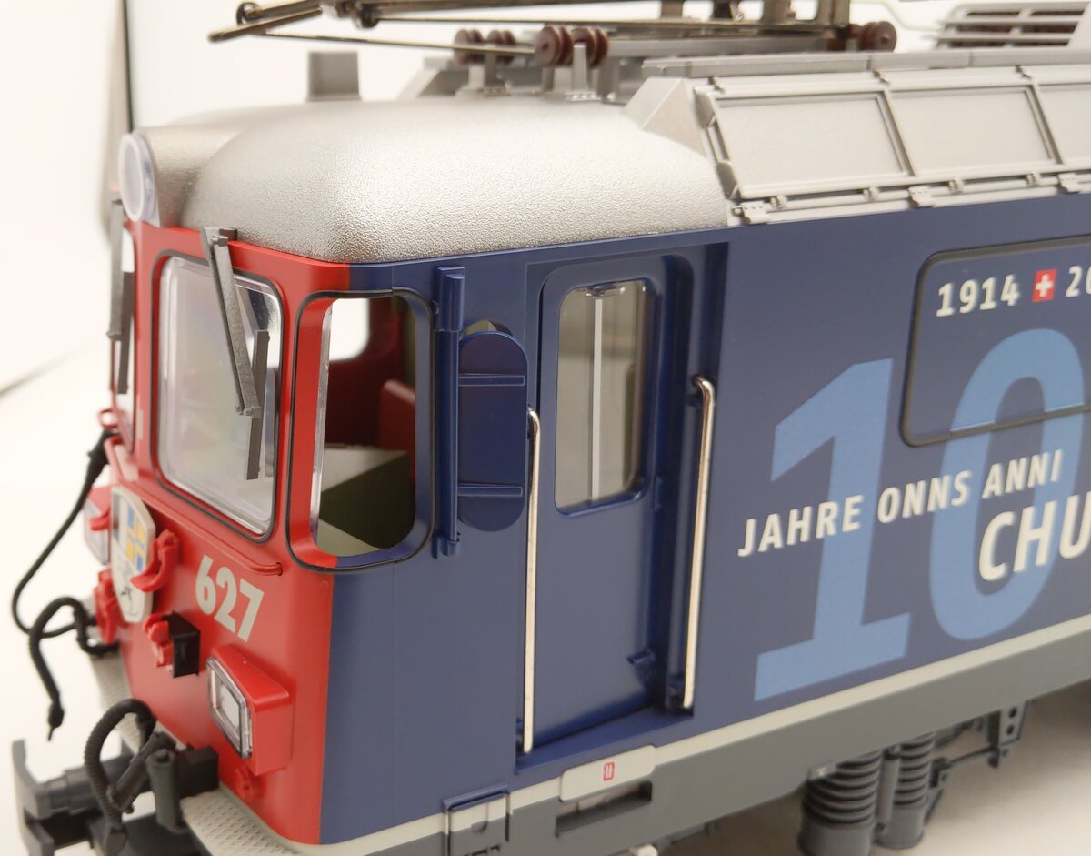 LGB 28440 G Scale RhB Electric Locomotive Ge 4/4 II EX/Box