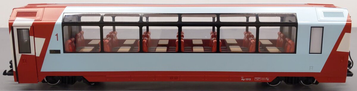 LGB 33660 G Scale Panorama Car RhB/MGB GEX EX/Box