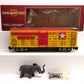 Bachmann 98171 Emmett Kelley Circus Elephant Stock Car #153 EX/Box