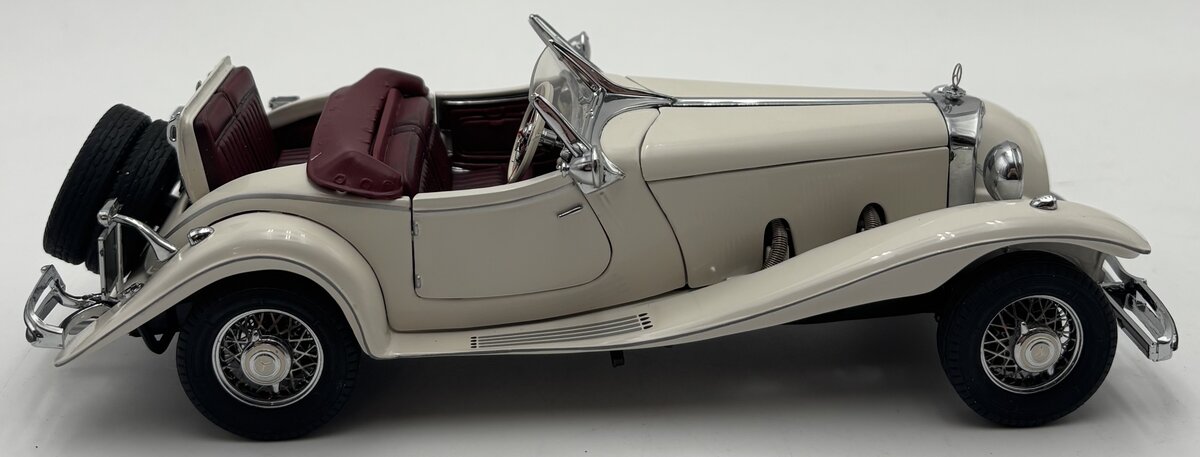 Franklin Mint 1:24 1935 Mercedes Benz 500k Special Roadster LN