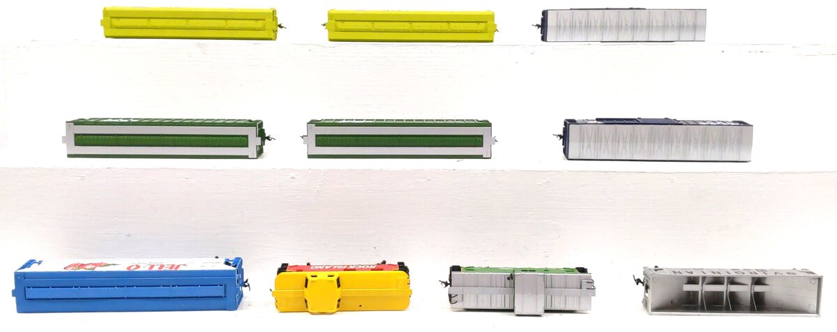 Athearn, Tyco, Accurail & Other HO Scale Assorted Freight Cars [10] VG