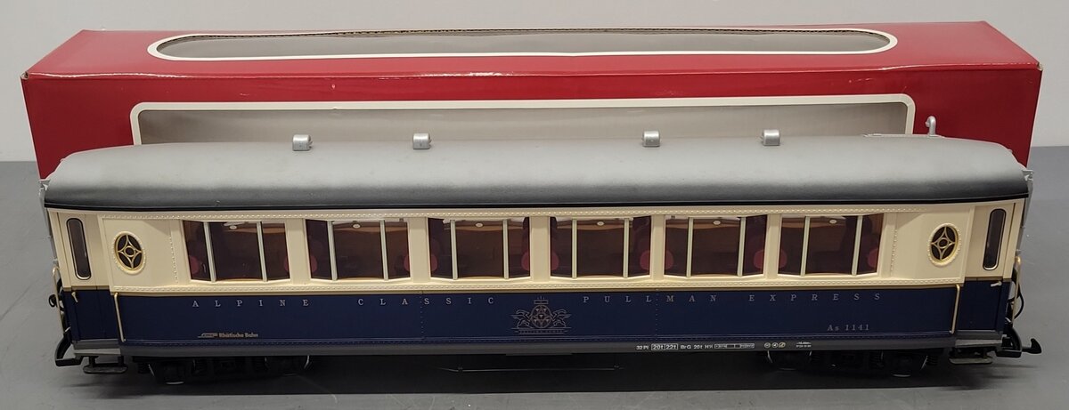 LGB 34653 Alpine Classic Coach Car - Metal Wheels EX/Box