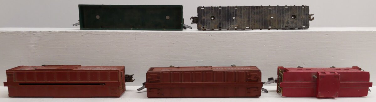 American Flyer & Other S Gauge Vintage Freight Cars:642,970,630,631,24539 [5]