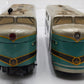 Marx 62 Vintage O Gauge Baltimore & Ohio F-3 AA Diesel Locomotives VG