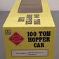 Aristo-Craft 41489PC-C G Scale BNSF 3-Bay 100 Ton Coal Hopper #652245 EX/Box