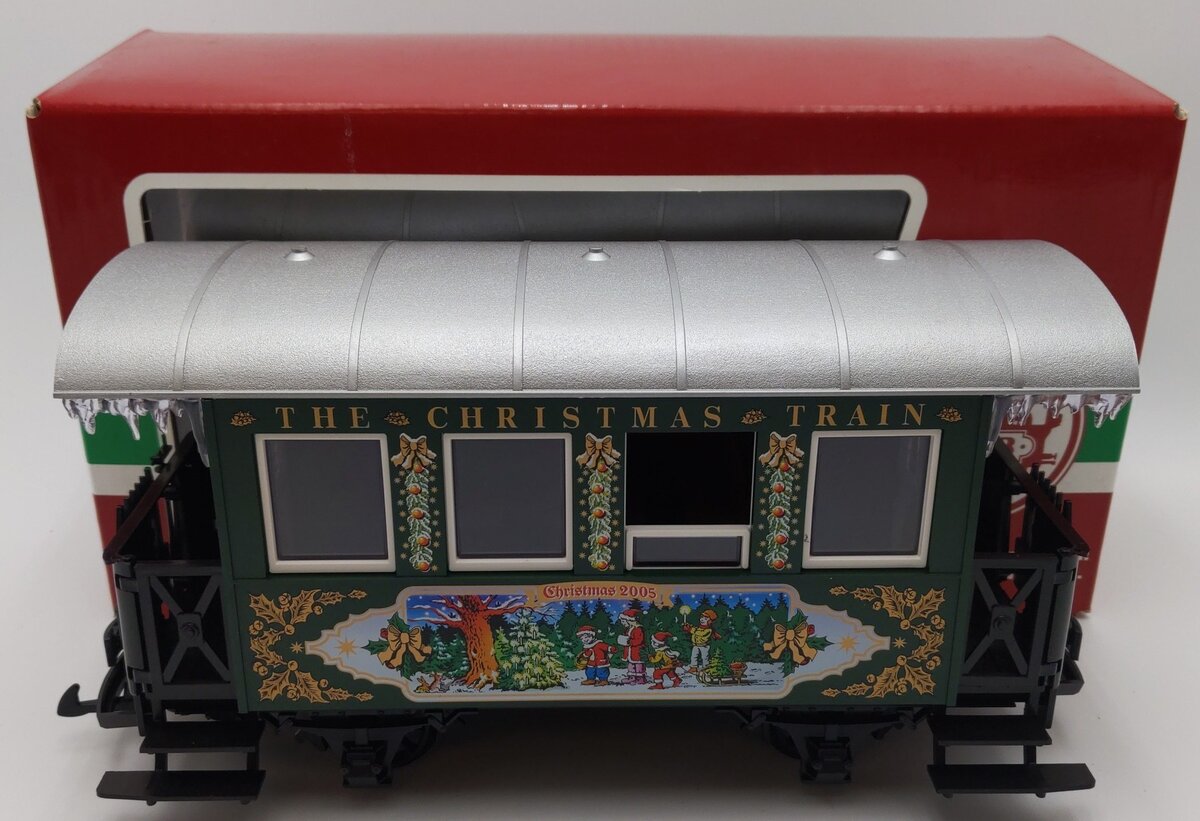 LGB 37078 G Scale Christmas 2005 Passenger Car EX/Box