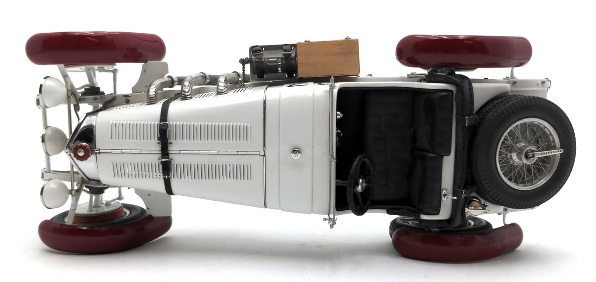 CMC M055 1:18 1931 Mercedes Benz SSKL Sieger Bei Der Miller Miglia Diecast Model LN/Box