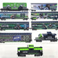 Bachmann HO Scale Hawthorne Village "Seattle Seahawks" Assorted Freight Cars [9] EX