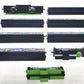 Bachmann HO Scale Hawthorne Village "Seattle Seahawks" Assorted Freight Cars [9] EX